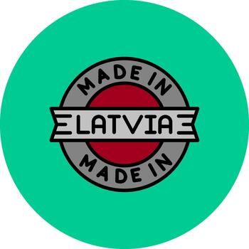 hecho en Letonia resumen modelo bloquear vector