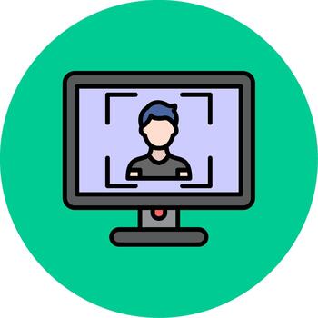 Recognition High-Tech Shape Pattern vector