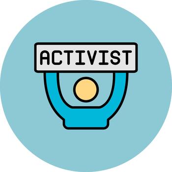 Activist Digital Layer Unit vector