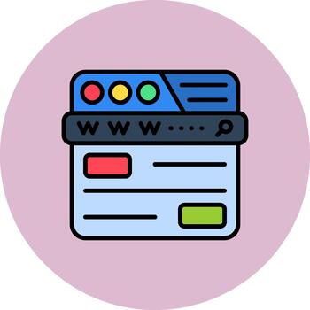 Url Polished Pixel Module vector