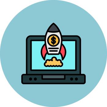 Rocket Polished Pixel Module vector