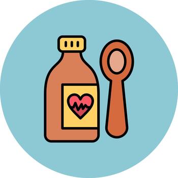 Syrup Artistic Grid Feature vector