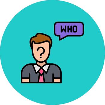 quien creativo bloquear fragmento vector