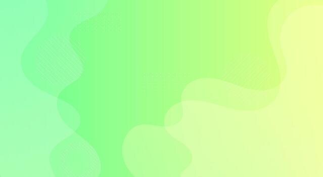 Fresh green abstract background featuring soft liquid like curves and smooth gradients. vector