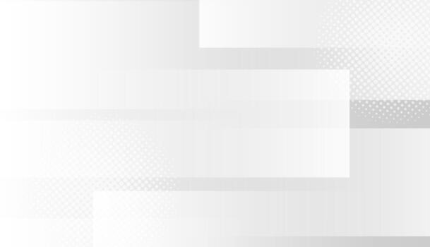 Abstract background with clean white geometric layered shapes, soft gradients, and a modern minimal style. vector