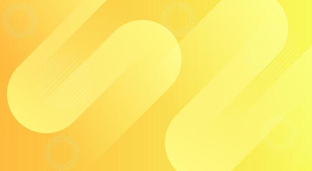 Warm yellow abstract background with curved soft flowing shapes and bright gradient transitions for cheerful modern design. vector