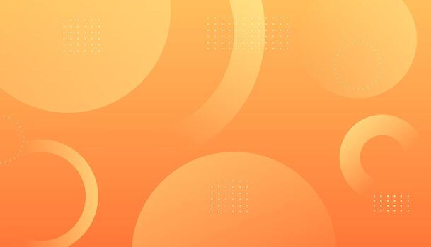 Warm yellow abstract background with circular patterns, soft gradients vector