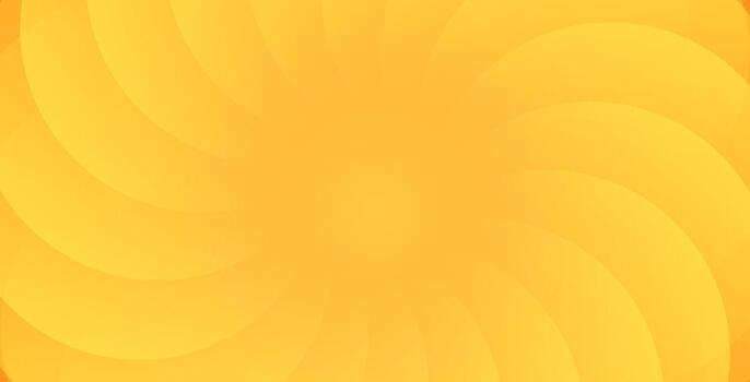 Warm yellow abstract background featuring curved layered shapes with soft gradients vector