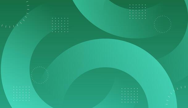 resumen antecedentes con en capas verde circular formas, suave gradientes, y un moderno orgánico estilo. vector