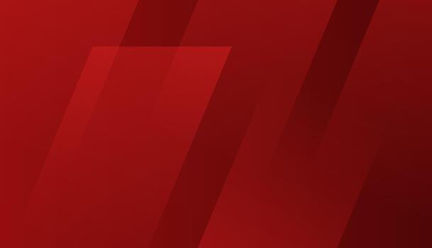 Modern red abstract background with diagonal striped layers and smooth gradients, creating a dynamic and bold visual effect. vector