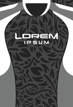 deporte jersey diseño con resumen modelo para sublimación impresión vector