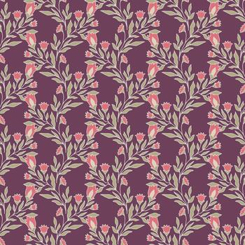 diagonal tulipán botánico rama modelo vector