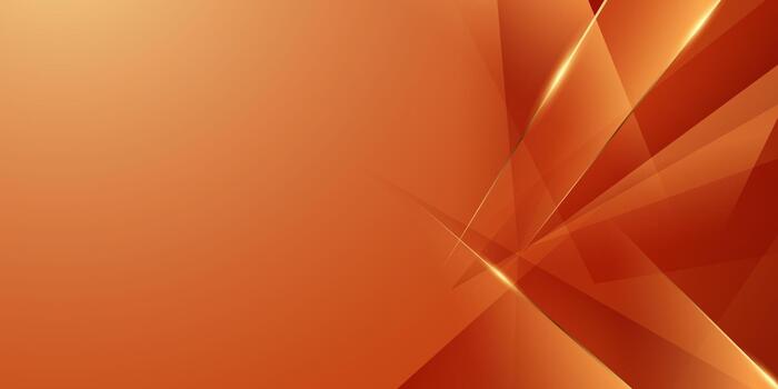 An orange abstract background with a curved shape vector