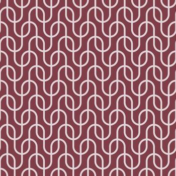 monogram geometric interlocking curve pattern vector