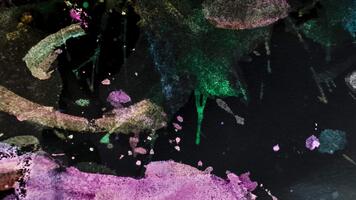 dinamico grunge effetti con ruvido superficie modelli video