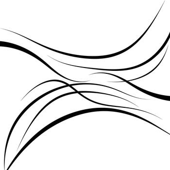 Abstract black lines background illustration design illustration for graphic design and creative projects use vector