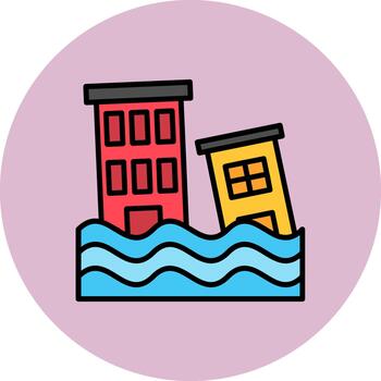 inundar claro forma fragmento vector