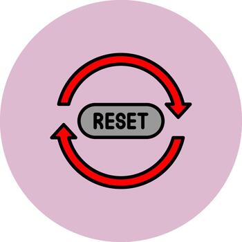 Reiniciar mínimo curva bloquear vector