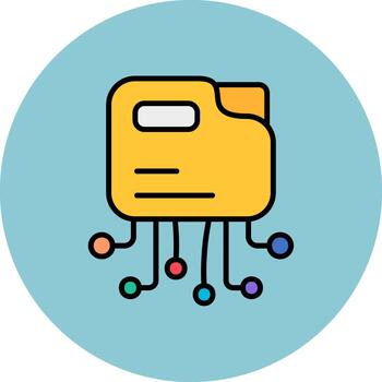 carpeta sutil carrera parche vector