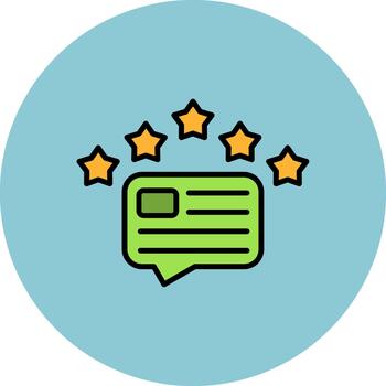 revisión Delgado línea modelo vector