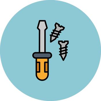 Screwdriver Digital Layer Unit vector