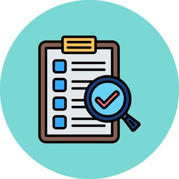 Checklist Artistic Grid Feature vector