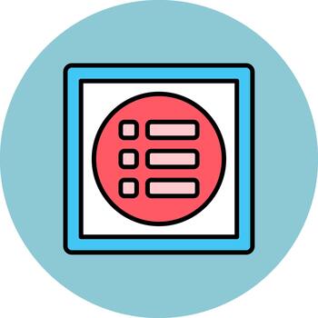 List Clear Shape Fragment vector