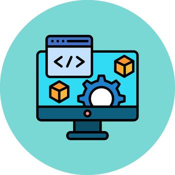 Software Style Module vector