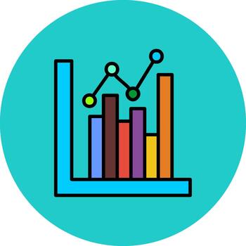 Chart Graphs Future Mode Badge vector