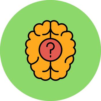 Alzheimer avanzado marco elemento vector