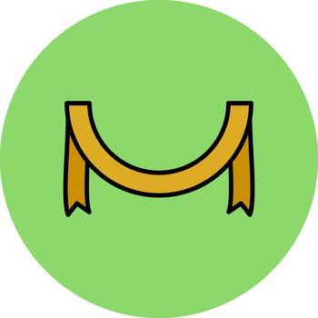 circulo cinta alta tecnología forma modelo vector