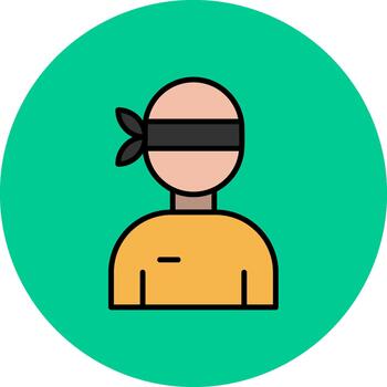 ciego agudo tono unidad vector