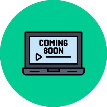 Coming Soon Dynamic Color Fragment vector