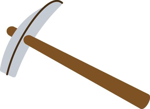 Pickaxe Mining Tool vector
