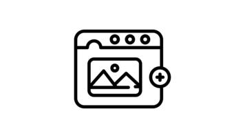 animerad webb bild Galleri ladda upp video