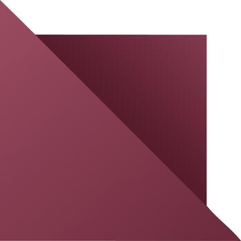 Geometric abstract shapes overlap in deep purple and burgundy tones with subtle shadow vector