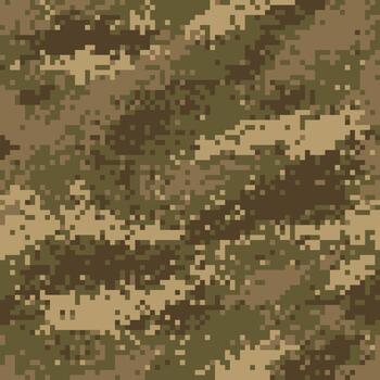 Digital camouflage pattern texture background for military concepts vector