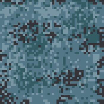 digital camuflaje sin costura modelo militar marina antecedentes vector