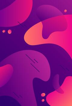 resumen fluido degradado antecedentes con dinámica formas vector