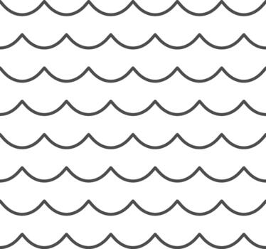 repitiendo olas formando un sin costura resumen modelo vector