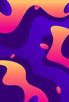 resumen líquido degradado antecedentes con vistoso fluido fluido olas vector