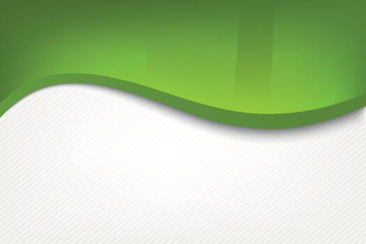 Curved lines of green paper on a white background, shadow overlay, and a voluminous modern textured pattern for web design. Template. vector