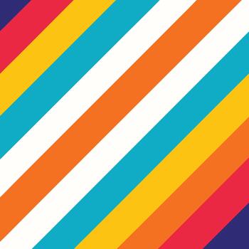 un vistoso a rayas antecedentes con diagonal líneas vector