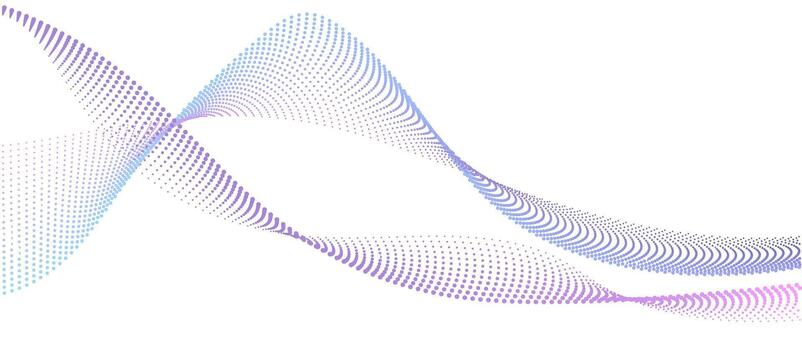 un suave resumen antecedentes caracteristicas fluido líneas creado con gráficos. el diseño usos puntos y curvas en varios sombras mezcla dentro cada otro, creando un dinámica Mira vector