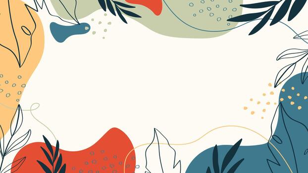 abstract creative background in minimal trendy style with copy space vector