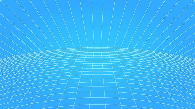 3d wireframe perspective grids room templates design illustration background vector