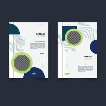 Template design for Brochure, AnnualReport, Magazine, Poster, Corporate Presentation, Portfolio, Flyer, infographic, layout modern with blue color size A4, Easy to use and edit. illustration vector