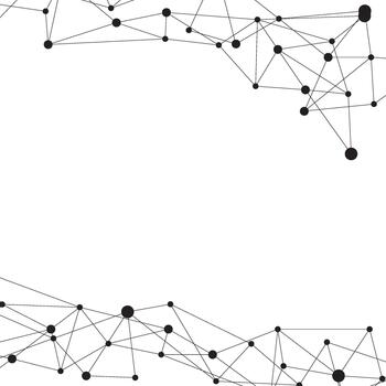 resumen plexo tecnología futurista red conexión. digital red comunicación alto tecnología marco en transparente antecedentes vector