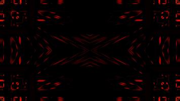 naranja resumen geométrico brillante brillante digital modelo antecedentes vj lazo en 4k video