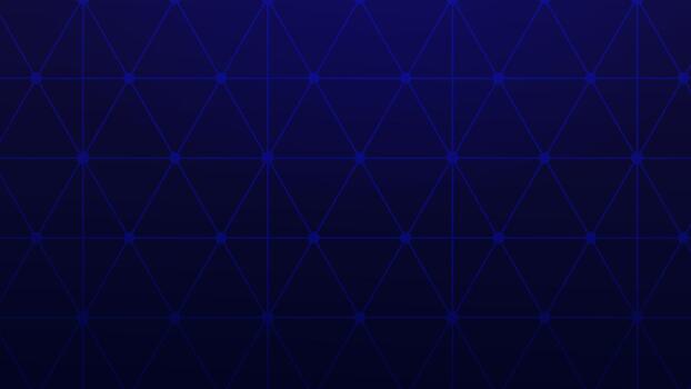 Dark Blue Triangular Network Background vector